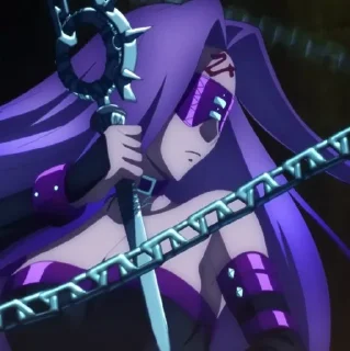Sticker from Rider Fate/Stay Night
