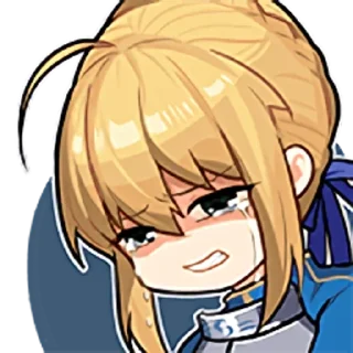 Sticker from Mahjong Soul Fate HF Emotes