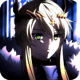 😒 emoji Queen Artoria Telegram sticker 16 of 64