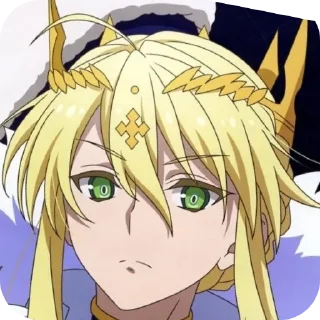 Sticker from Queen Artoria