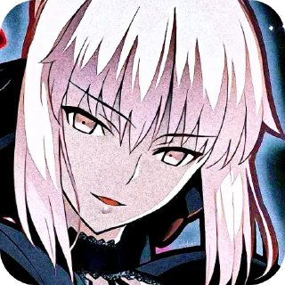🪐 emoji Queen Artoria Telegram sticker 15 of 64