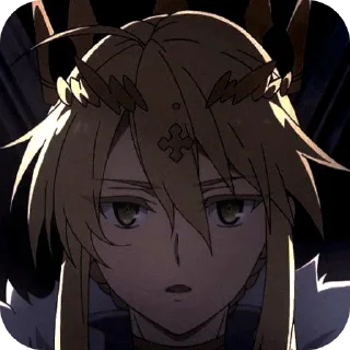 Sticker from Queen Artoria