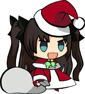 Sticker from Fate/stay night - Rin Tohsaka