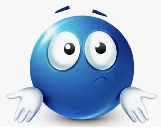 🌟 emoji blue guy Telegram sticker 21 of 50