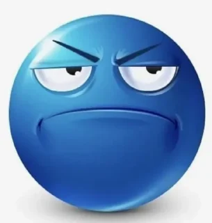 🌟 emoji blue guy Telegram sticker 5 of 50