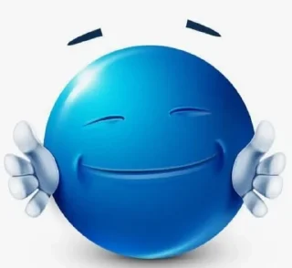🌟 emoji blue guy Telegram sticker 14 of 50