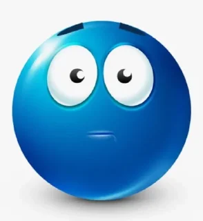 🌟 emoji blue guy Telegram sticker 16 of 50