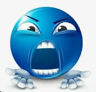 🌟 emoji blue guy Telegram sticker 24 of 50