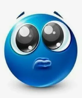 🌟 emoji blue guy Telegram sticker 2 of 50