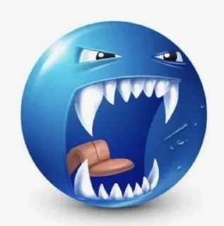 🌟 emoji blue guy Telegram sticker 18 of 50