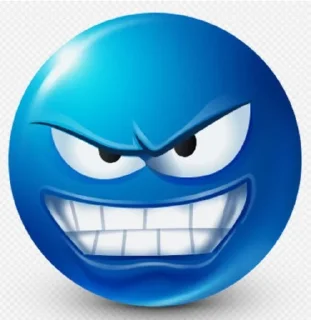 🌟 emoji blue guy Telegram sticker 19 of 50