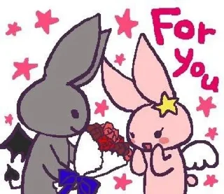 😘 emoji кролики Telegram sticker 15 of 59