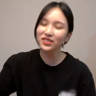 Sticker from mina twice from @strawberryglo