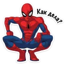 ❓ emoji Человек-Паук :: @TgSticker Telegram sticker 13 of 28