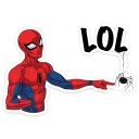 😂 emoji Человек-Паук :: @TgSticker Telegram sticker 17 of 28