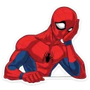 🤦‍♂️ emoji Человек-Паук :: @TgSticker Telegram sticker 19 of 28