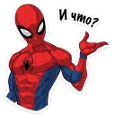 😕 emoji Человек-Паук :: @TgSticker Telegram sticker 9 of 28