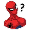 ❓ emoji Человек-Паук :: @TgSticker Telegram sticker 5 of 28