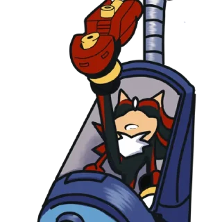 Sticker from Shadow the Hedgehog