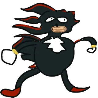 💩 emoji Shadow the Hedgehog Telegram sticker 8 of 25