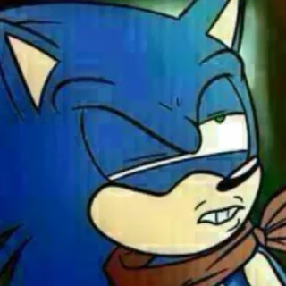 Sticker from Sonic the hedgehog