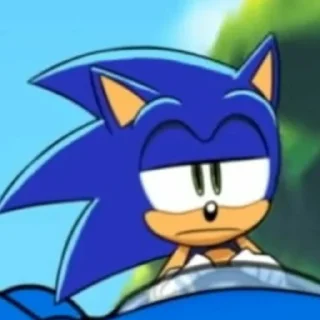 Sticker from Sonic the hedgehog