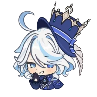 🌟 emoji Furina bi like - @k_katsu Telegram sticker 23 of 37