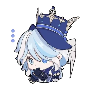 🌟 emoji Furina bi like - @k_katsu Telegram sticker 22 of 37