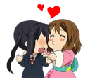 😘 emoji Yui Pack Telegram sticker 17 of 55