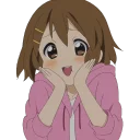 😍 emoji Yui Pack Telegram sticker 9 of 55