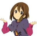 👐 emoji Yui Pack Telegram sticker 14 of 55