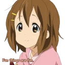 😄 emoji Yui Pack Telegram sticker 22 of 55