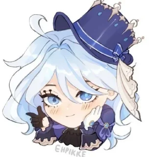😘 emoji Прекрасная Фокалорс~ Telegram sticker 5 of 58
