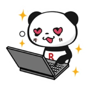 🌟 emoji Shopping panda🐼 Telegram sticker 7 of 84