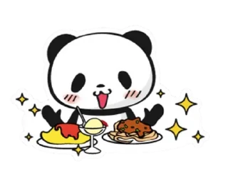 🌟 emoji Shopping panda🐼 Telegram sticker 14 of 84