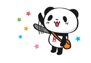 🌟 emoji Shopping panda🐼 Telegram sticker 9 of 84