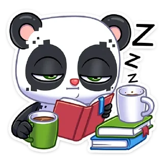 😴 emoji Панда Куару :: @TgSticker Telegram sticker 15 of 16