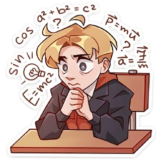 Sticker from Школьный Владик без текста