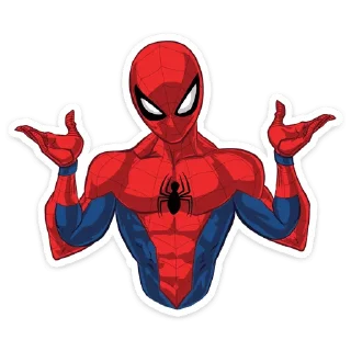 Sticker from Человек-Паук без текста • @TgSticker