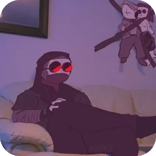 🚬 emoji Хэнк от @Fearless_V2 Telegram sticker 21 of 82
