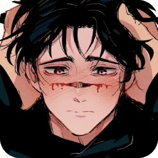 🫥 emoji арты Telegram sticker 6 of 108
