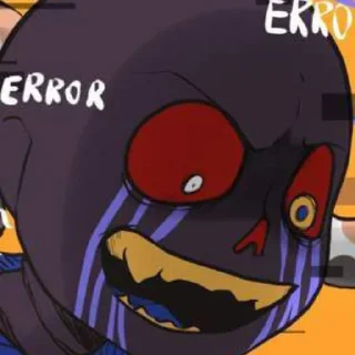 Sticker from × error ×