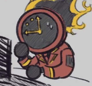 🌟 emoji Данте тик-так Telegram sticker 18 of 93