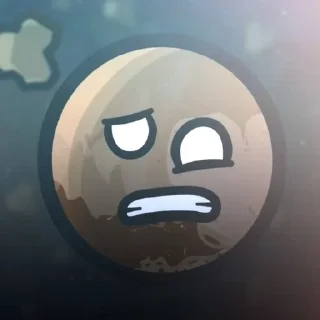 😬 emoji ꒰ 🌘 ꒱ ᴘʟᴜᴛᴏ (шаранутый космос) Telegram sticker 13 of 35