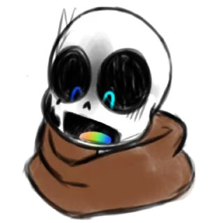 😨 emoji Инк Ink sans (Created with the help of Sanya) Telegram sticker 12 of 51