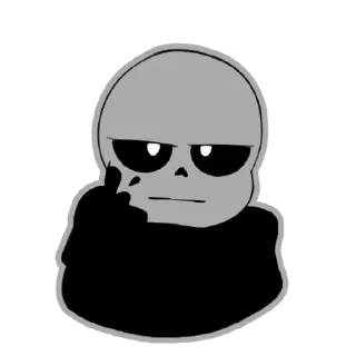😡 emoji Инк Ink sans (Created with the help of Sanya) Telegram sticker 11 of 51