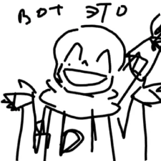 😁 emoji Инк Ink sans (Created with the help of Sanya) Telegram sticker 15 of 51
