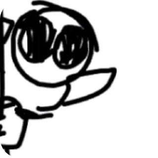 👀 emoji Инк Ink sans (Created with the help of Sanya) Telegram sticker 14 of 51