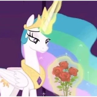 🌹 emoji Mlp meme! Telegram sticker 11 of 87