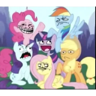 Sticker from Mlp meme!